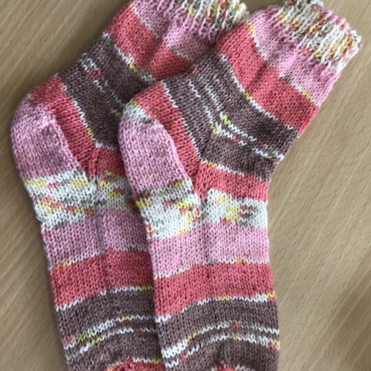 hand knitted socks