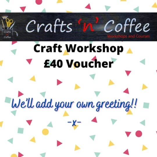 Workshop gift voucher