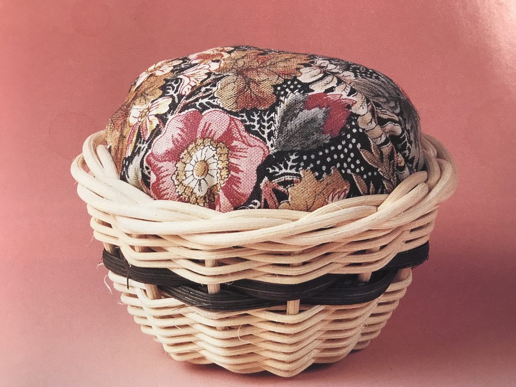 Beginner basket workshop - image of the basket to make